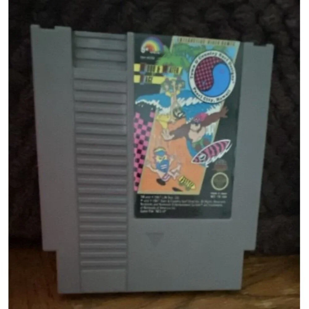 Nintendo NES- T&C Surf Designs: Wood & Water Rage LJN Video Game
